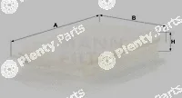 MANN-FILTER C32003 — Air Filter
