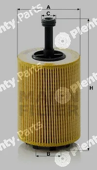 MANN-FILTER HU719/7x — Oil Filter