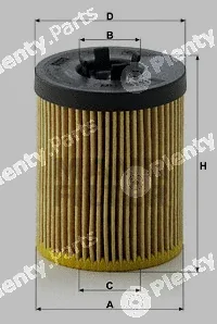 MANN-FILTER HU611/1x — Oil Filter