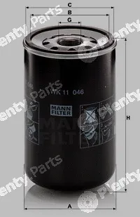 MANN-FILTER WK11046 — Fuel Filter