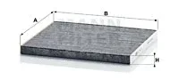MANN-FILTER CUK26017 — Filter, cabin air