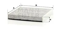 MANN-FILTER CUK26009 — Filter, cabin air