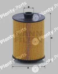 MANN-FILTER HU8009z — Oil Filter