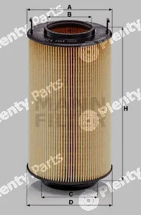 MANN-FILTER HU12016z — Oil Filter