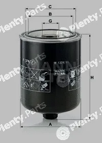 MANN-FILTER W1374/11 — Oil Filter