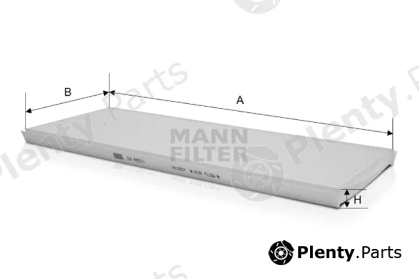 MANN-FILTER CU4251/1 — Filter, cabin air