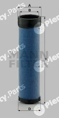 MANN-FILTER CF980/2 — Secondary Air Filter