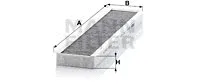 MANN-FILTER CUK4624 — Filter, cabin air
