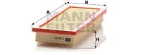 MANN-FILTER C36001 — Air Filter