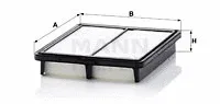 MANN-FILTER C24042 — Air Filter