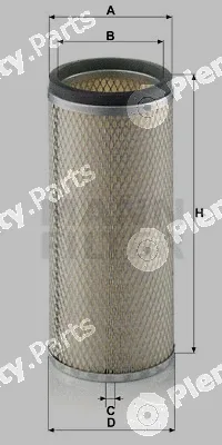 MANN-FILTER CF15121 — Secondary Air Filter