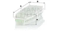 MANN-FILTER C3725 — Air Filter