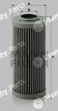 MANN-FILTER HD509 — Hydraulic Filter, automatic transmission
