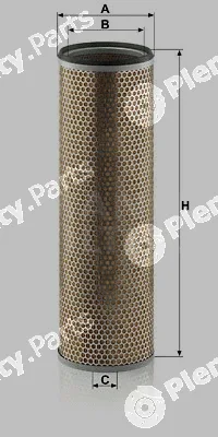 MANN-FILTER C18292 — Secondary Air Filter
