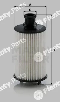 MANN-FILTER HU8008z — Oil Filter