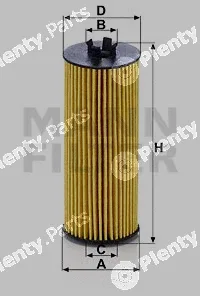 MANN-FILTER HU6009z — Oil Filter
