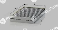 MANN-FILTER CUK26005 — Filter, cabin air