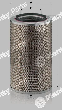 MANN-FILTER C23440/1 — Air Filter Piclon
