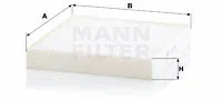 MANN-FILTER CU22028 — Filter, cabin air