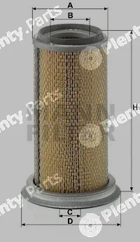 MANN-FILTER C14168 — Air Filter