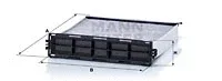 MANN-FILTER CUK28013 — Filter, cabin air