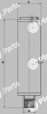 MANN-FILTER 4900050391 — Filter, compressed air system