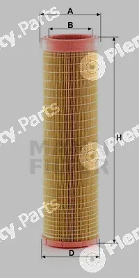 MANN-FILTER CF15116/2 — Secondary Air Filter
