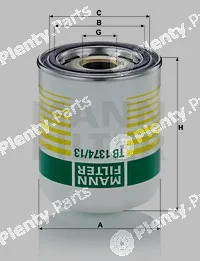MANN-FILTER TB1374/13x — Air Dryer Cartridge, compressed-air system