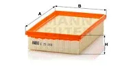 MANN-FILTER C25009 — Air Filter
