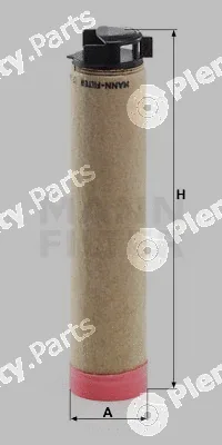 MANN-FILTER CF240 — Secondary Air Filter ENTARON