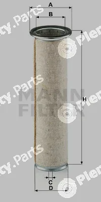MANN-FILTER CF930 — Secondary Air Filter