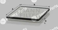 MANN-FILTER CU2530 — Filter, cabin air