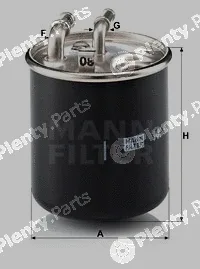 MANN-FILTER WK820/2x — Fuel Filter