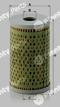 MANN-FILTER H601 — Oil Filter
