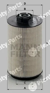 MANN-FILTER PU1058x — Fuel Filter
