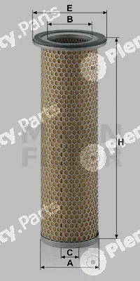 MANN-FILTER C12100 — Secondary Air Filter