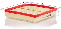 MANN-FILTER C24051/1 — Air Filter