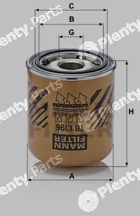 MANN-FILTER TB1396x — Air Dryer Cartridge, compressed-air system