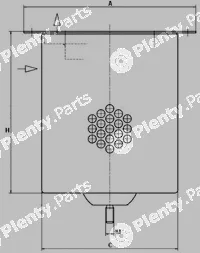 MANN-FILTER 4900050231 — Filter, compressed air system