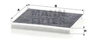 MANN-FILTER CUK24013 — Filter, cabin air