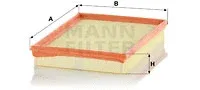 MANN-FILTER C2880 — Air Filter