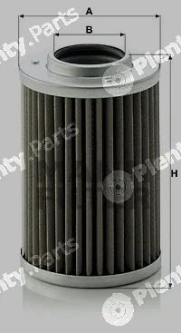MANN-FILTER H710/1n — Hydraulic Filter, automatic transmission