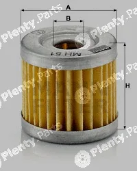 MANN-FILTER MH51 — Oil Filter