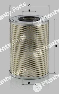 MANN-FILTER H1815 — Oil Filter