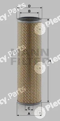 MANN-FILTER C16167 — Secondary Air Filter