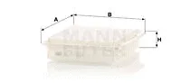 MANN-FILTER C25654 — Air Filter