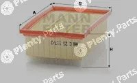 MANN-FILTER C25117/2 — Air Filter