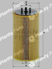 MANN-FILTER HU13125/3x — Oil Filter