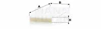 MANN-FILTER CU3649 — Filter, cabin air