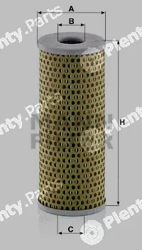 MANN-FILTER H729 — Oil Filter